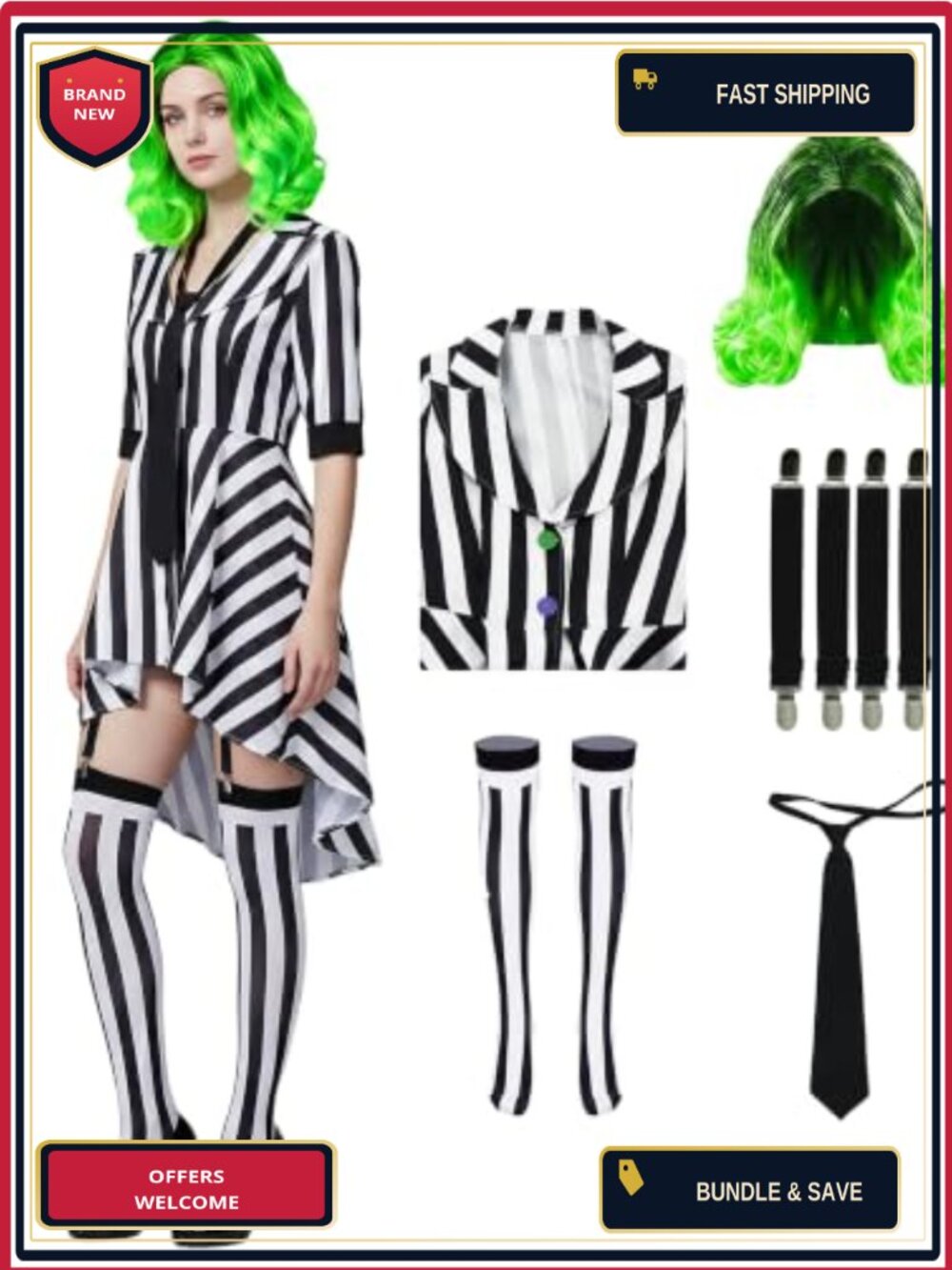 Women's Got The Juice Movie Character Costume Tuxedo Outfit